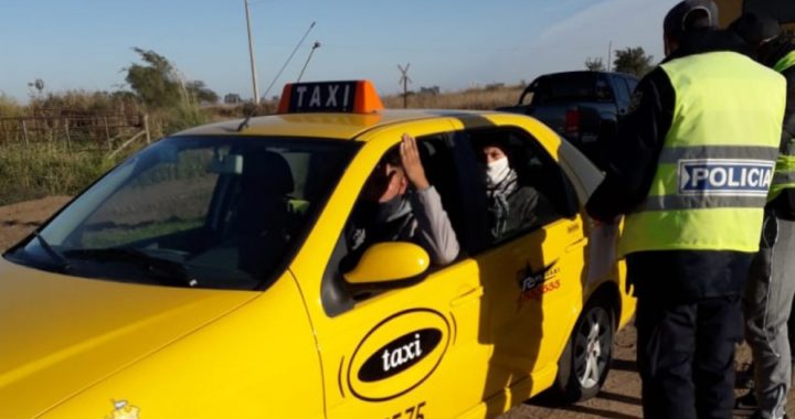 Con permisos falseados, detienen otro taxi cordobés intentado eludir la cuarentena