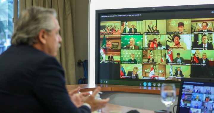 Alberto pidió un”alivio inmediato de la deuda” para los países pobres, en tiempos de pandemia