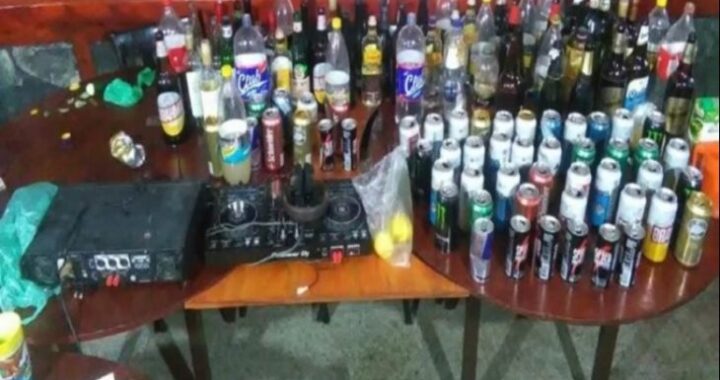 Desbarataron una fiesta de más de 90 personas en Intendente Alvear