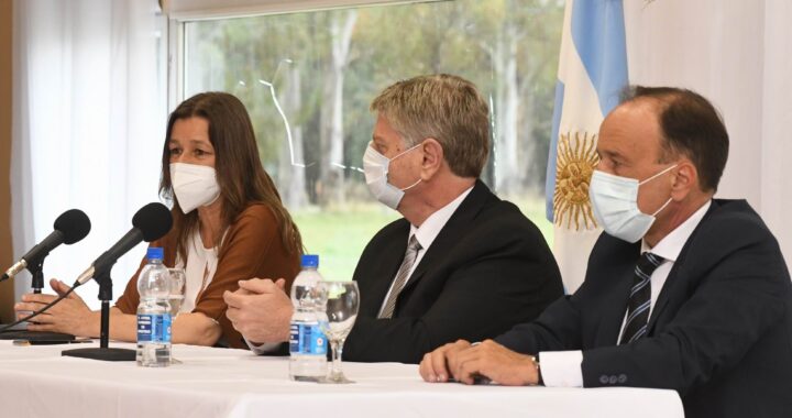 Se firmó el Convenio de Colaboración entre Seguridad de Nación y la Provincia