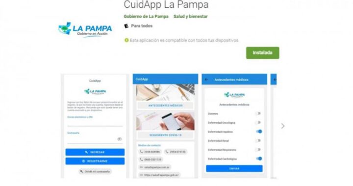 “Cuidapp” ya está disponible en Play Store de Google