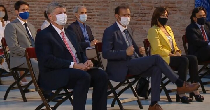 Ziliotto estuvo presente en el lanzamiento del Plan de Gas