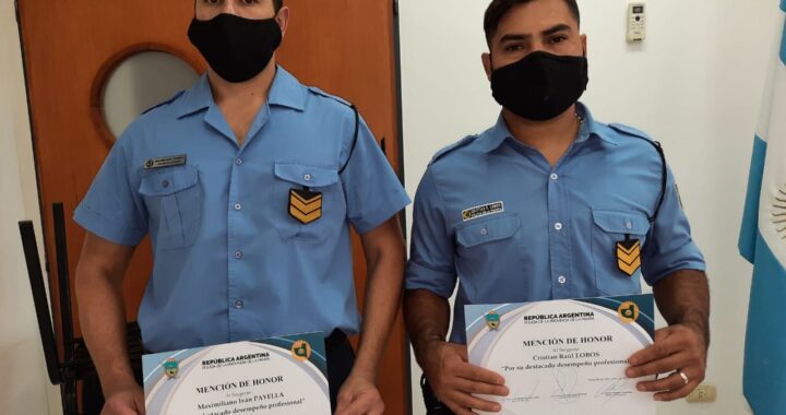 Reconocen a policías que salvaron la vida de un joven que fue apuñalado