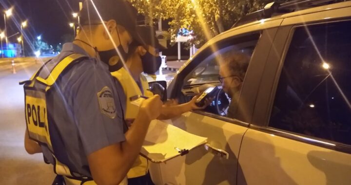 En la segunda “Alcoholemia Federal”, realizaron controles en 15 localidades pampeanas