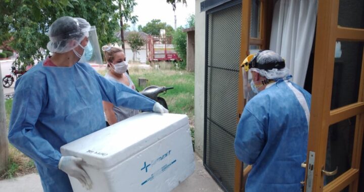 Castex: Búsqueda activa en institución de adultos mayores