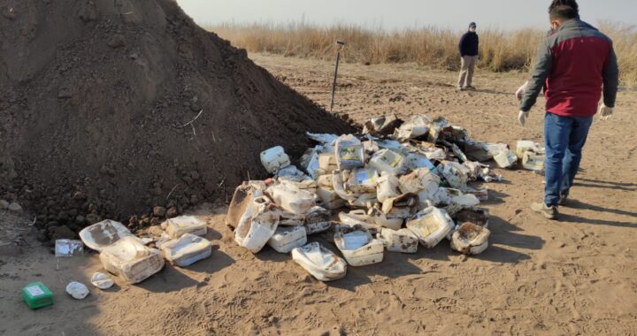 Multaron a FerroExpreso con $27 millones por enterrar bidones de agrotóxicos