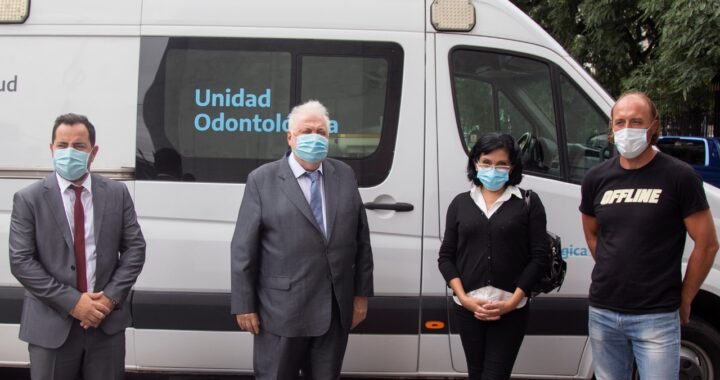 La Pampa recibió una unidad móvil para Odontología