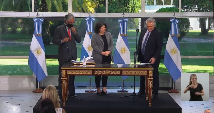 Carla Vizzotti asumió oficialmente como ministra de Salud