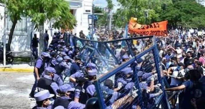 Protestas en Formosa por volver a fase 1 de la cuarentena