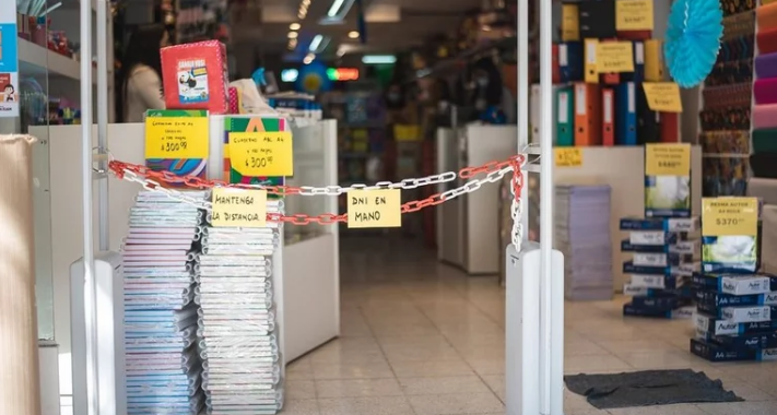 Las ventas minoristas cayeron un 6,5% en febrero