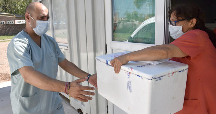 Llegaron otras 4.500 dosis de vacunas a La Pampa
