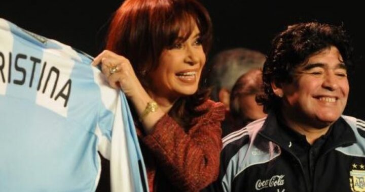 El video de La Cámpora que compara a Cristina con Maradona utilizando el tema”Life is Life”