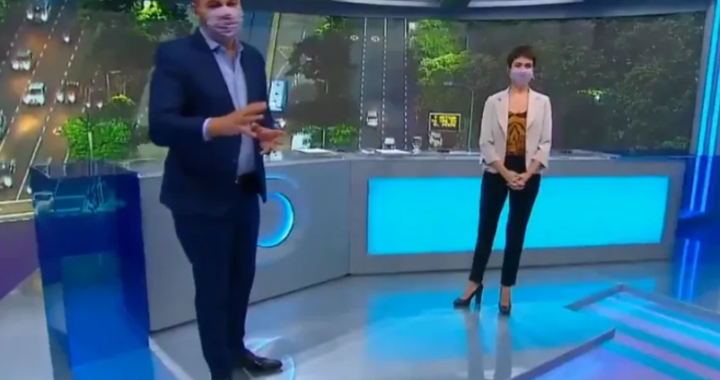 Conductores de TV Pública comenzarán a usar tapabocas al aire