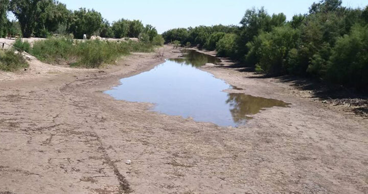 Se registró un leve ingreso de agua en el Río Atuel