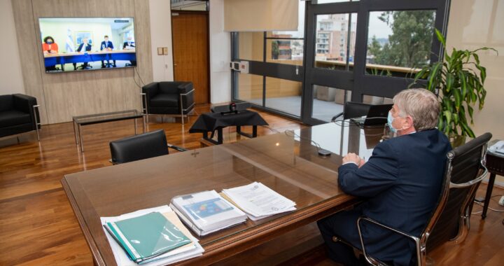 Ziliotto reunido con Alberto Fernández y demás gobernadores para definir medidas ante la segunda ola