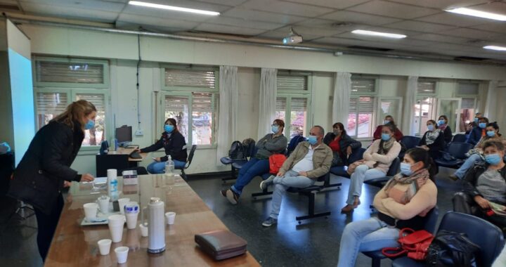 Realizan jornada de capacitación de testeos rápidos para equipos de Zona Sanitaria II