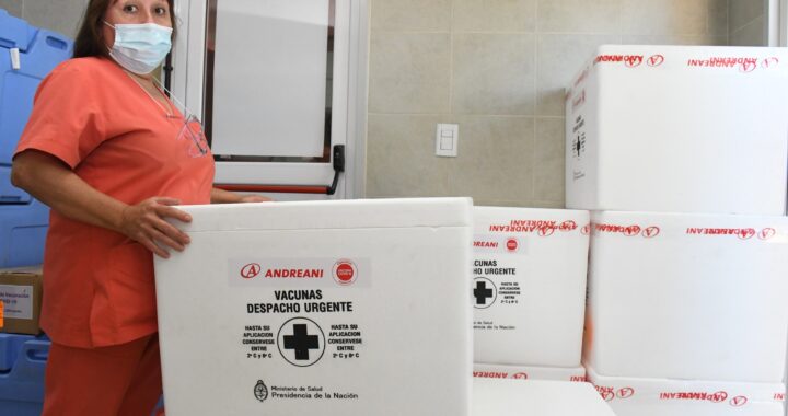 Llegaron 5400 dosis de Sputnik V a La Pampa