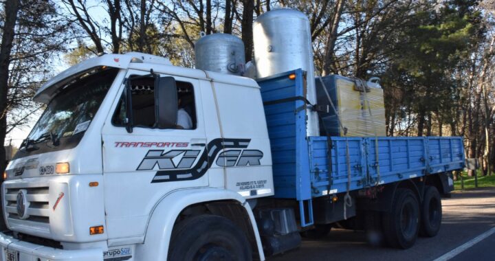 La Pampa incorporó el octavo equipo productor de oxígeno y será instalado en Pico