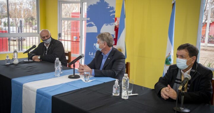 Ziliotto firmó convenios por más de $34 millones para infraestructura en Parera, Rancul y Conhello