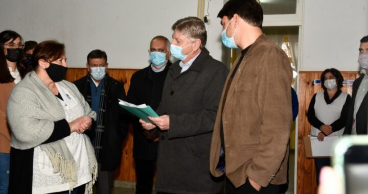 Miguel Riglos: Ziliotto anunció inversión de $220 millones en la Escuela y el JIN y 15 nuevas viviendas