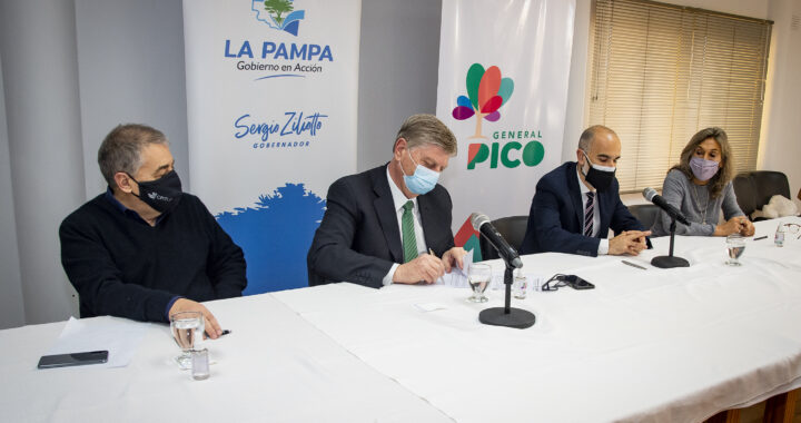 Ziliotto en Pico: se ampliará el Colegio “Educadores Pampeanos” y se repavimentará el Parque Industrial