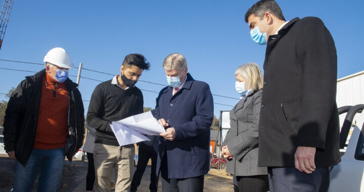 Ziliotto llevó fondos a Realicó y anunció un nuevo edificio para el Centro de Formación Profesional