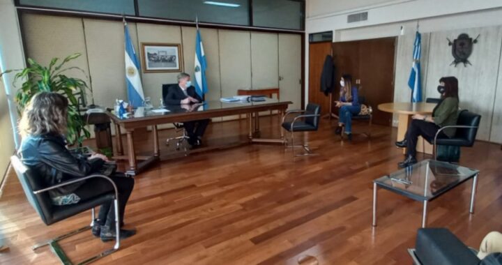 El gobernador Sergio Ziliotto se reunió con la secretaria de Promoción Turística