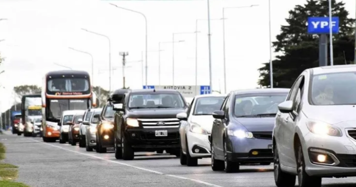 Más de 2 millones de personas se movilizaron durante el fin de semana largo