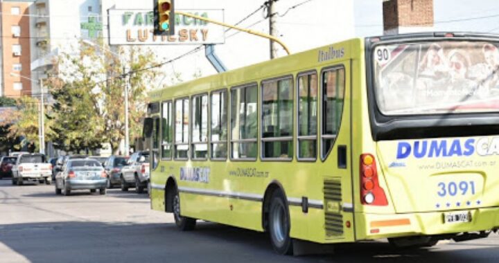 Suspendieron el servicio de transporte Santa Rosa – Toay