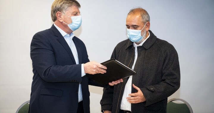 Rubén Mendoza y Fernando Sánchez asumieron como Presidente y Vice del ISS