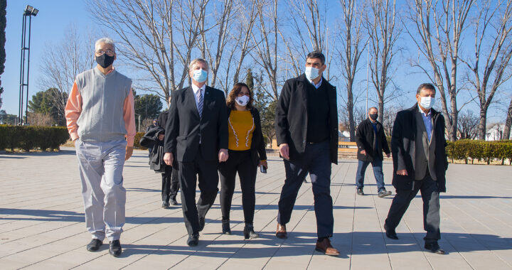 Ziliotto llevó obras a 25 de Mayo por 300 millones de pesos