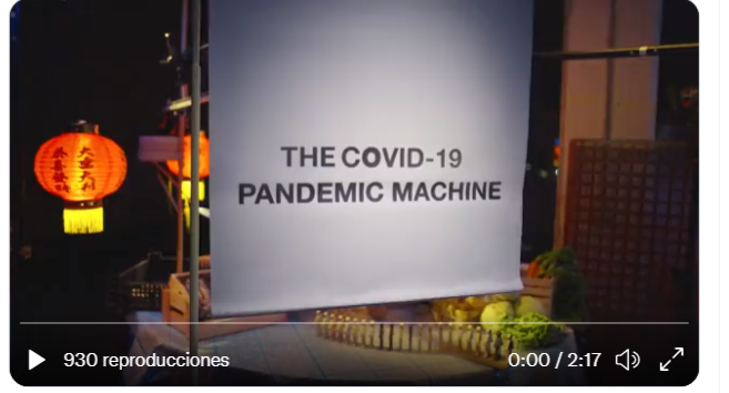 “Efecto dominó”: El espectacular video de Sputnik V a dos años del inicio de la pandemia