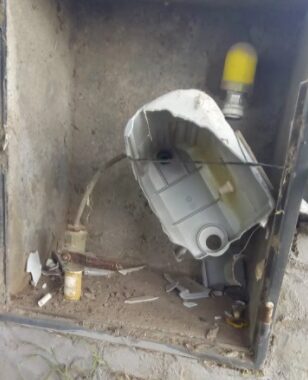 Susto en Rucanelo: Explotaron 20 medidores y termotanques de gas