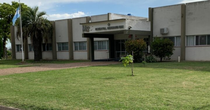 Comenzaron los trabajos de ampliación y refacción en el Hospital de Intendente Alvear