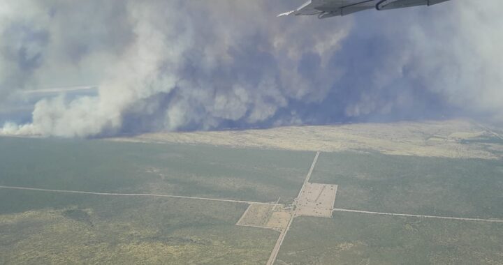 Defensa Civil, Bomberos y Policía desempeñan labores conjuntas contra incendios en la provincia