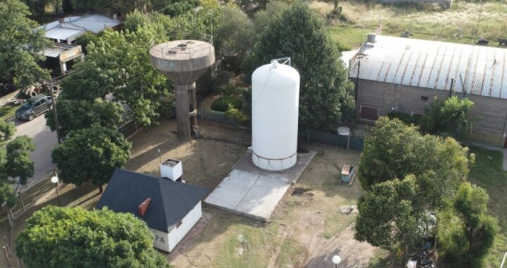 La provincia financia la construcción de una nueva cisterna en Anguil