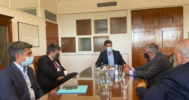 Ministro de Gobierno y el Superior Tribunal de Justicia armaron agenda conjunta