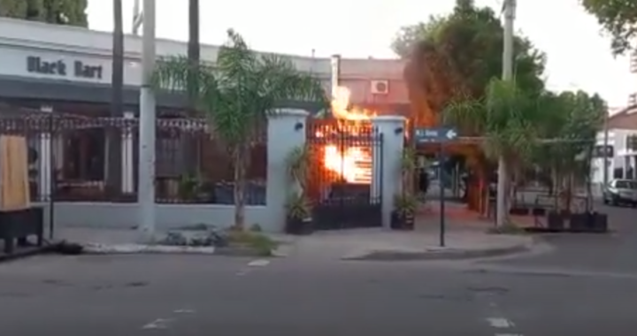 Condenaron a 3 años de prisión a la persona que incendió la cervecería Black Bart