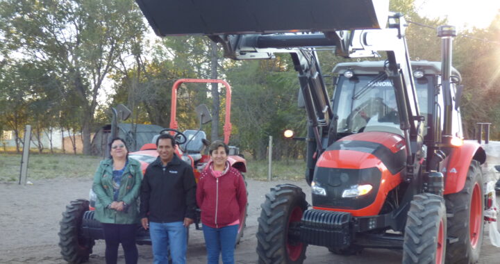 La Humada adquirió maquinarias con aportes del Gobierno