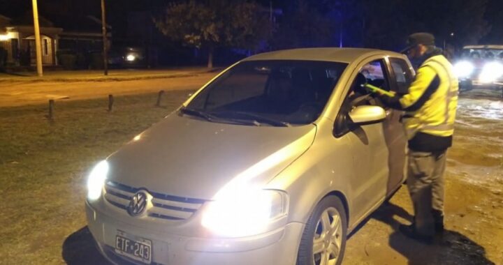 Durante el fin de semana se registraron 13 alcoholemias positivas