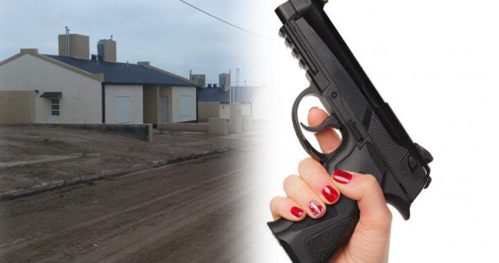 Detuvieron a una mujer por amenazar a otra con un arma de fuego en el barrio ARA San Juan