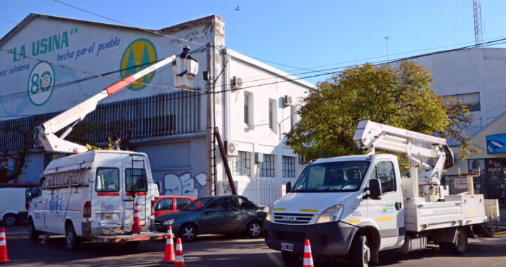 La CPE renueva con fibra óptica el centro de Santa Rosa