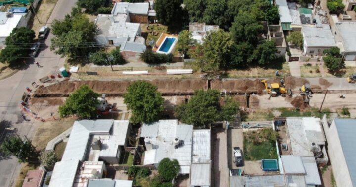 La Provincia avanza en obras esenciales para el Barrio Aeropuerto
