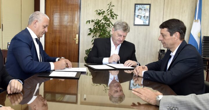 Pietragalla y Ziliotto firmaron convenio de colaboración mutua