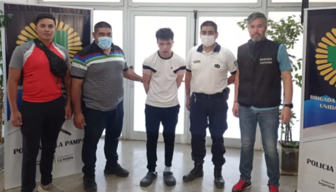 Cayó “El Gringuito” Luna, uno de los picantes delincuentes que se fugaron de la Tercera