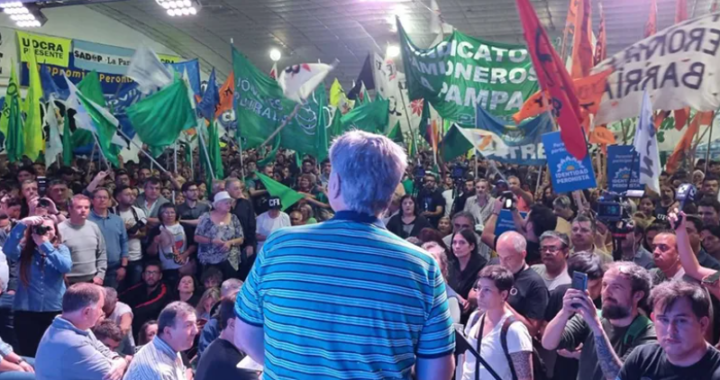 “Con el peronismo unido, en 2023 vamos a seguir festejando la asunción de un gobierno peronista”