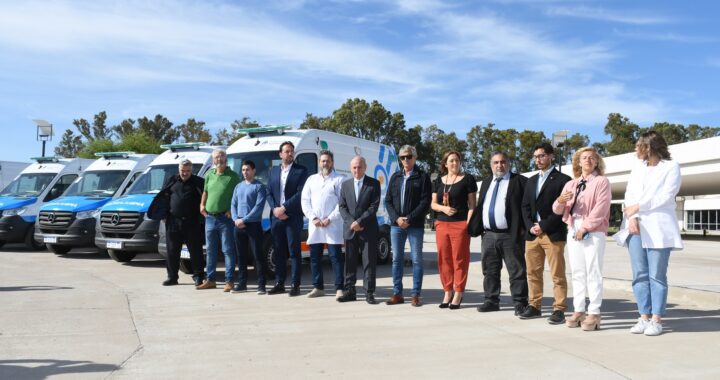 La Pampa adquirió seis ambulancias de traslado y cuidados críticos