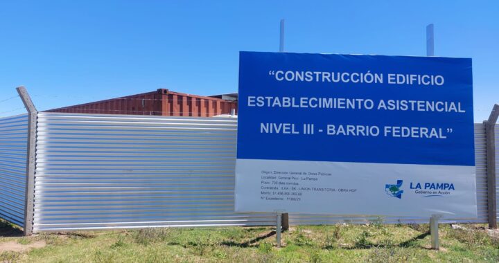 Gobierno puso en marcha la obra del Nuevo Hospital Nivel III en Pico
