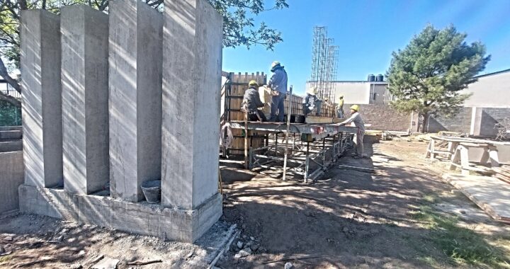 Continúa la construcción del Parque de la Memoria en Santa Rosa