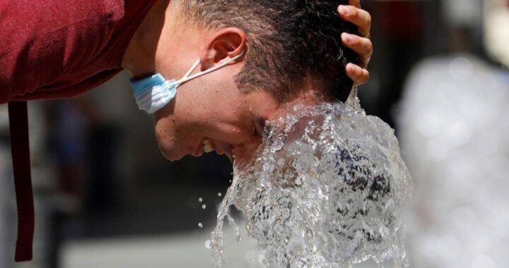 El servicio metereológico advierte tormentas y máxima de 36°